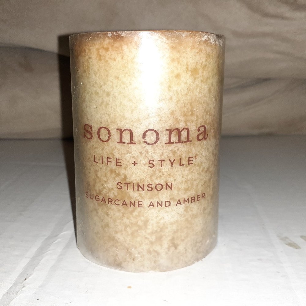 Sonoma Stinson Sugarcane & Amber Soy Candle